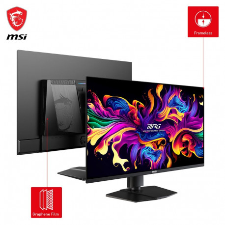 "MSI MPG 321URXDE QD-OLED (80 cm (31.5 Zoll), schwarz, UltraHD/4K, QD-OLED, Adaptive-Sync, USB-C, 24