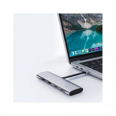 Equip USB 4 Gen.3 -> USB-C 0.13m 80Gbps must kaabel