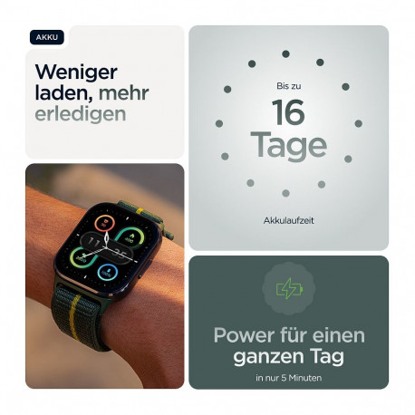 "Motorola Moto Watch Fit green"