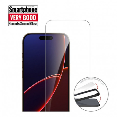 4smarts Second Glass paigaldusraamiga iPhone 17 Pro Max