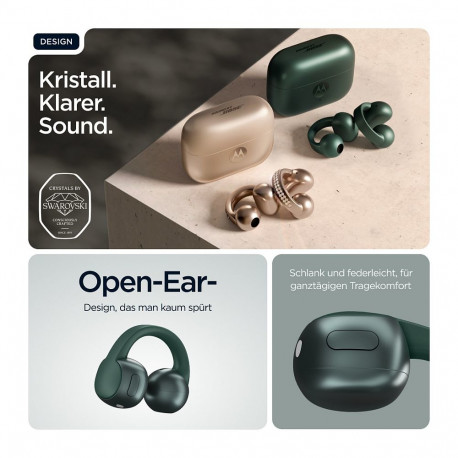 "Motorola Moto Buds Loop green"