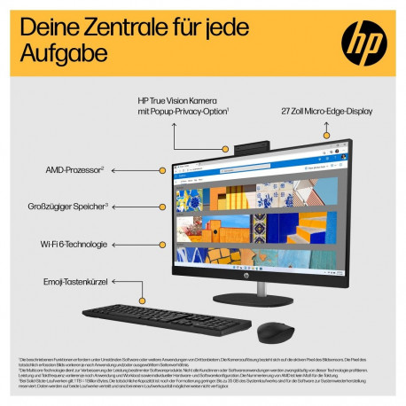 "HP 27-cr0005ng All-in-One-PC 68.6 cm (27 Zoll)"