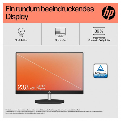 HP All-in-One 24-cr0006ng valge, Windows 11 Home 64-bit