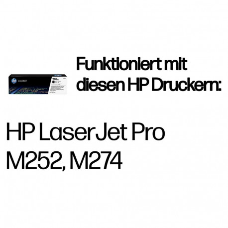 "HP 201A original Toner cartridge CF400A black 1.420 pages standard capacity"