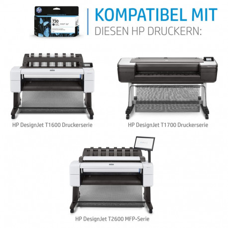 "HP 730 130 ml Tinte Fotoschwarz"