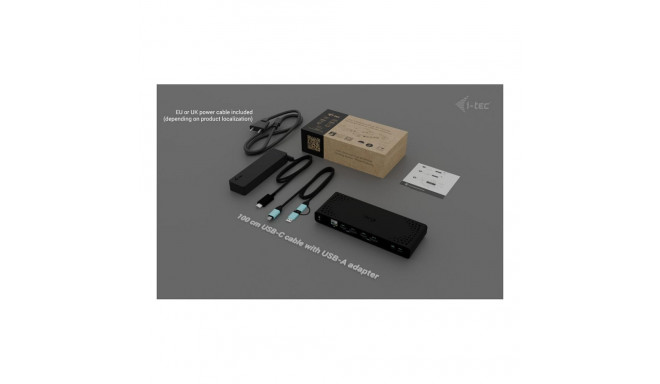 "I-TEC UNIVERSAL DUAL 4K DOCK PD"