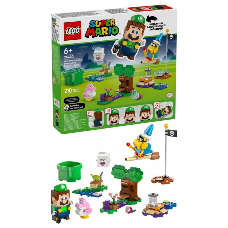 "LEGO 71440 Super Mario Abenteuer mit dem interaktiven LEGO Luigi"
