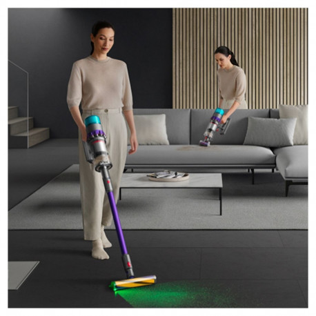 "Dyson Gen5Detect Absolute Kabelloser Staubsauger (Rot/Silber/Türkis)"