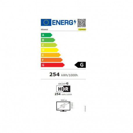 Hisense 75-tolline 4K UHD IPS digitaalne infoekraan - 24/7 töörežiim