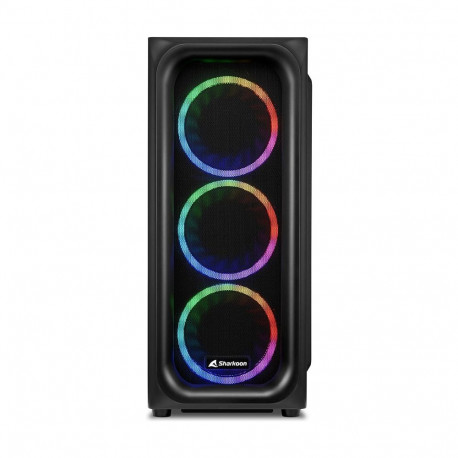 "Midi Sharkoon TK5M RGB Black"