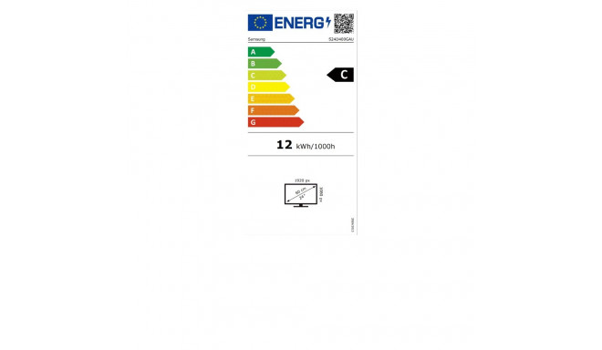 "61cm/24"" (1920x1080) Samsung S24D400GAU Full HD 100 Hz IPS 5ms 2x HDMI DP Black"