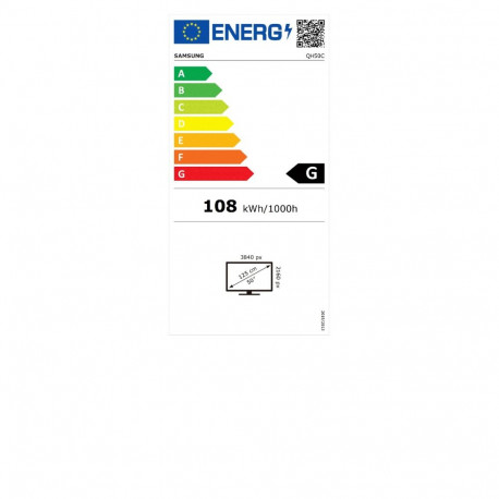 "Samsung Crystal UHD Smart Signage QH50C (50')"