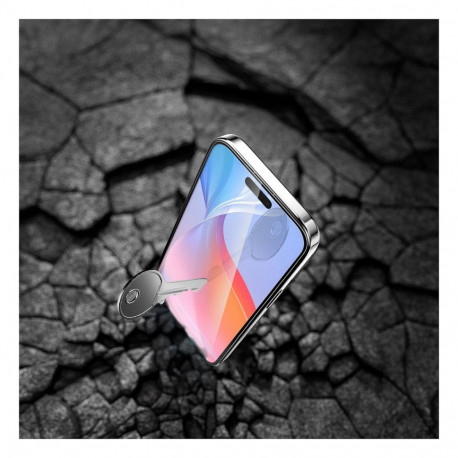 "4smarts Second Glass mit Montagerahmen fr iPhone 16"