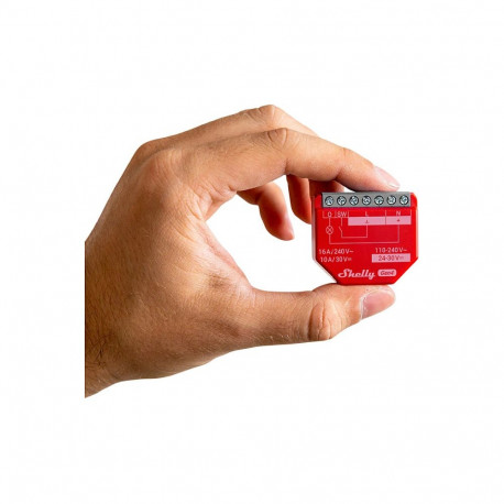 Süvistatav 1PM Gen4 1-kanaliline relee max 16A mõõtmisfunktsiooniga WLAN Matter Zigbee Bluetooth