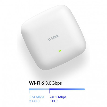 "D-Link DAP-X3060 Nuclias Connect WiFi 6 AX3000 Access Point"