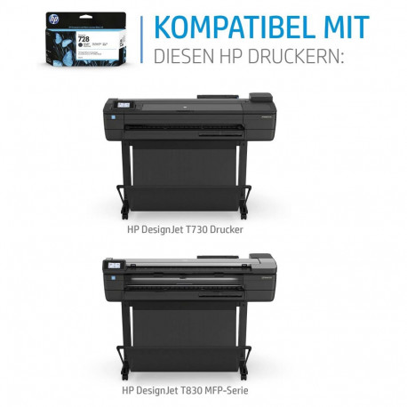 "HP 728 130-ml Cyan Tintenpatrone"