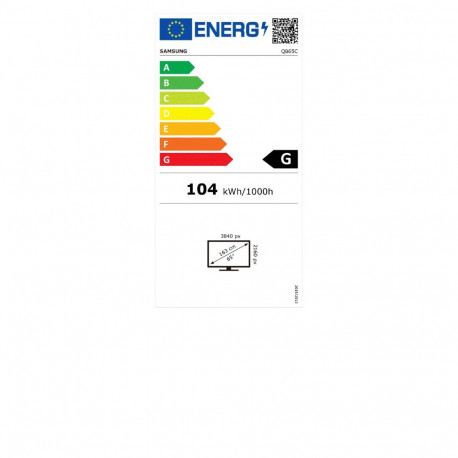 Samsung QB65C nutikas infoekraan 163.83cm(65"") Edge LED BLU (suuremõõtmeline tarne)