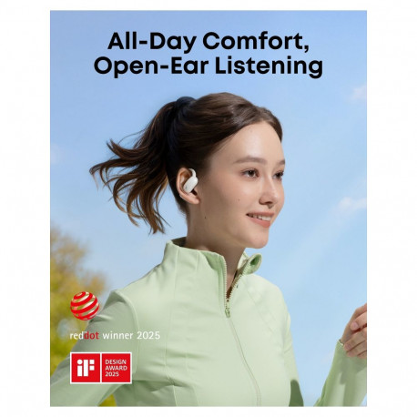 Anker Soundcore AeroFit 2 valged täielikult juhtmevabad kõrvasisesed kõrvaklapid