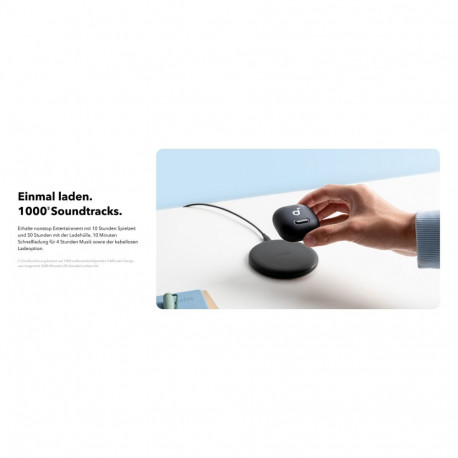 Anker Soundcore Liberty 4 NC mustad täielikult juhtmevabad kõrvaklapid