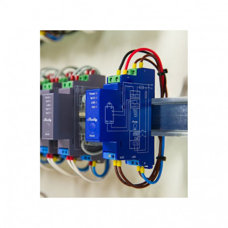 "Shelly Relais ""Pro Dimmer 0/1-10V PM"" WLAN LAN BT Messfunktion DIN-Rail"