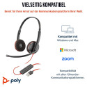 "HP Poly Headset Blackwire C3220 Stereo USB-C/A"