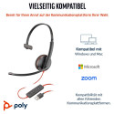 "HP Poly Headset Blackwire C3210 Mono USB-C/A"