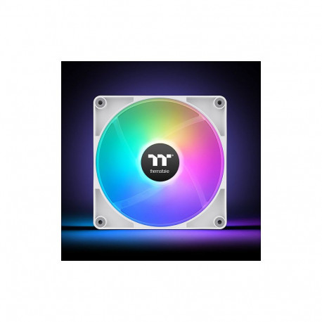 140mm Thermaltake CT140 Reverse ARGB Sync valge arvuti jahutusventilaator, 2 tk pakis