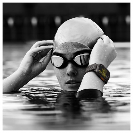 Apple Watch Ultra 2 GPS + Cellular 49mm must titaankorpus ja must titaanist Milanese Loop rihm - S