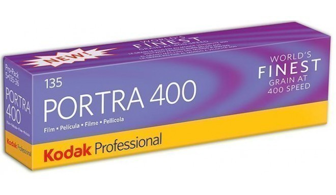 Kodak film Portra 400/36×5