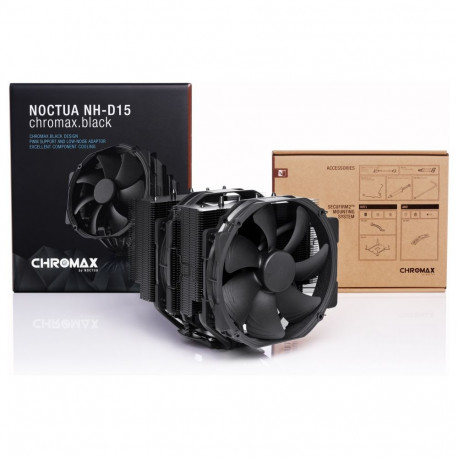 "K Cooler Multi Noctua NH-D15 Black |1700, 1200, 115x, AM3/4/5, 2011, 2066"