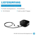 "D HP USB-C Dock G5 Schwarz 100W"
