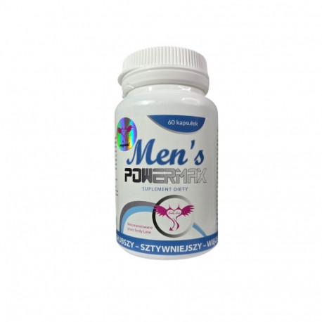 Men's Power Max toidulisand stimuleeriv meestele 60kapslit