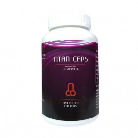 Titan Caps erektsiooni toetav toidulisand 60kaps