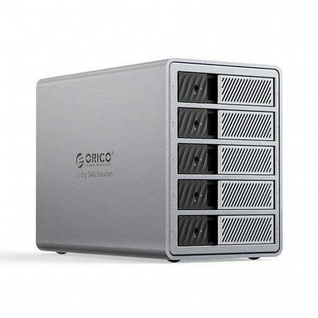 Orico 9858T3 5 Big DAS Solution ProThunder Disk Array with Thunderbolt 3 for 5 x 2.5"/3.5" SATA HDD/