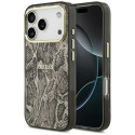 Guess Python Pattern MagSafe Case for iPhone 17 Pro - Brown