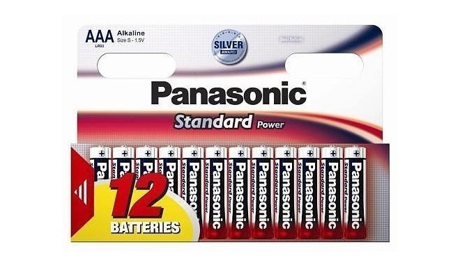 Panasonic Standard Power patarei LR03SPS/12B