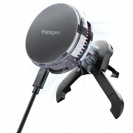 Spigen Essential EV25MFAQ Magnetic MagSafe Car Air Vent Mount - Black