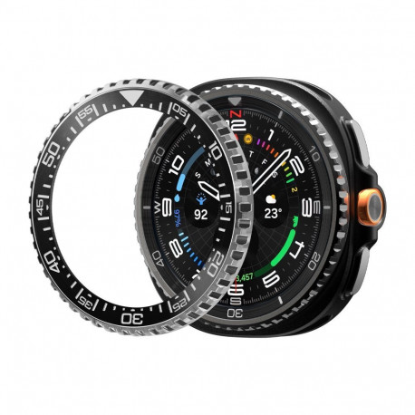 Spigen Bezel Tune Pro Diverna Samsung Galaxy Watch 8 Classic 46mm Cover - Black