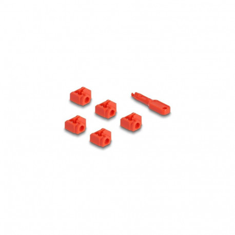 DeLOCK RJ45 Port Blocker Set for RJ45 jack 10 pieces
