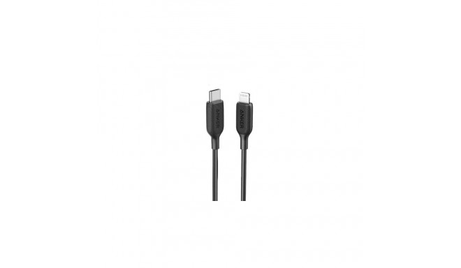 Anker A81B6G11 lightning cable 1.8 m Black
