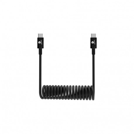 DEQSTER Spiral Charging Cable USB-C to USB-C
