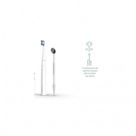AENO Sonic Electric toothbrush, DB8: White, 3modes, 3 brush heads + 1 cleaning tool, 1 mirror, 30000