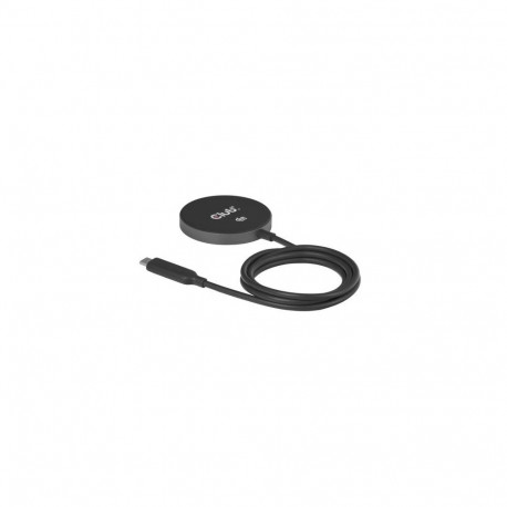 CLUB3D CAC-3027 Qi2 25W Wireless Charger Black Qi 2.2 MagSafe Compatible Magnetic Pad