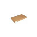 Equip Fixed Shelf 19', 1U, 400MM, Black