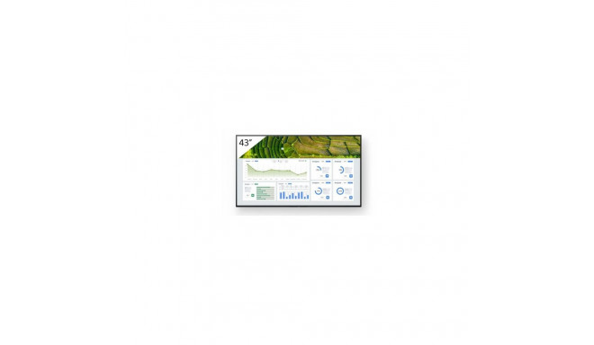 Sony FW-43BZ30L Signage Display Digital signage flat panel 109.2 cm (43") LCD Wi-Fi 440 cd/