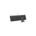 Logitech 920-013347 keyboard Mouse included Home/Office USB QWERTY Nordic Graphite