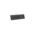 Logitech Signature Slim Wired K620 For Business keyboard Universal USB QWERTY Nordic Graphite