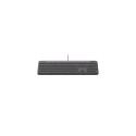 Logitech Signature Slim Wired K620 For Business keyboard Universal USB QWERTY Nordic Graphite