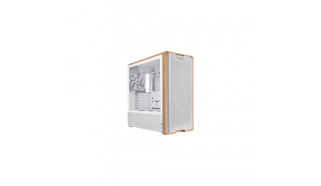 Lian Li Lancool LAN217W computer case Midi Tower White, Wood