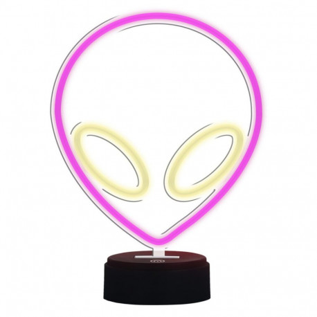 Manta SNL86PK Style Neon Lights UFO Pink